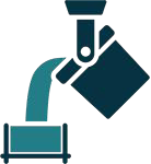 Molten metal pouring